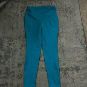 Teal Lululemon Fast and free high rise leggings
